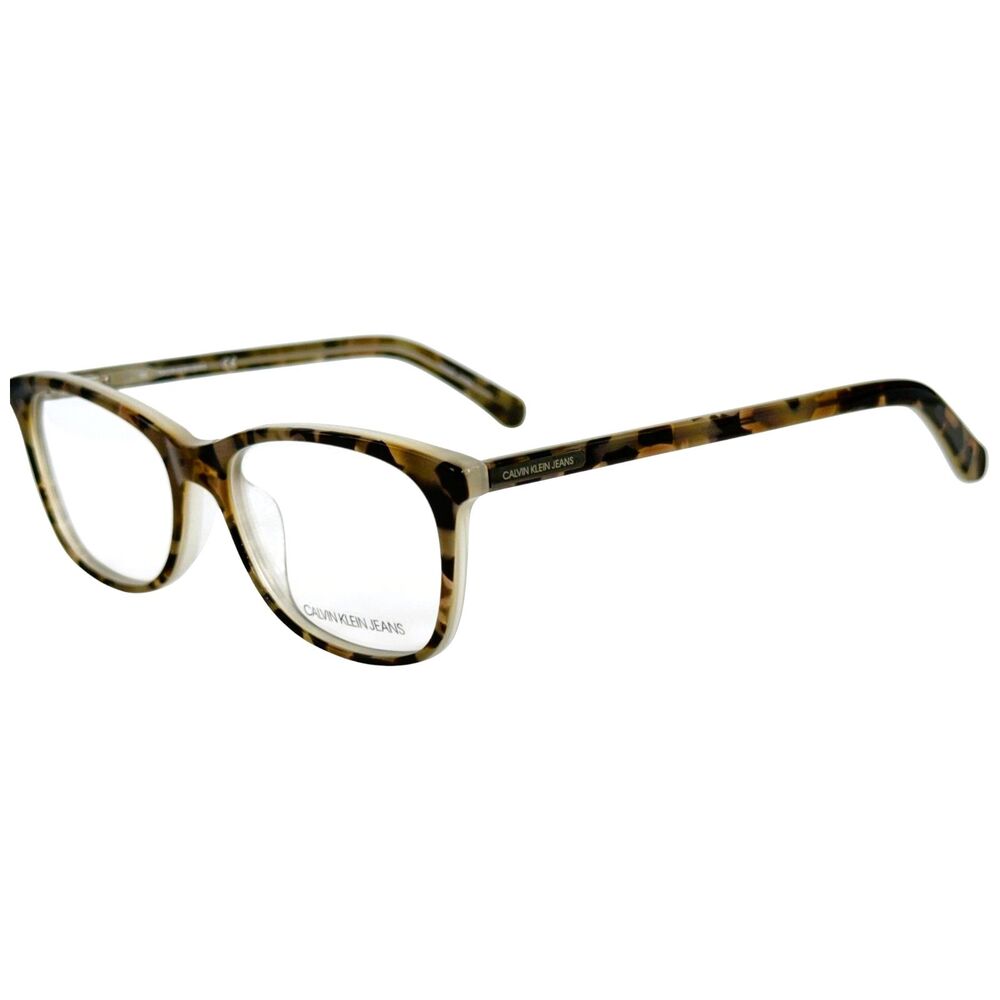 Calvin Klein Jeans CKJ303 Womens Plastic Eyeglass Frame 248 Taupe Tortoise 53-16